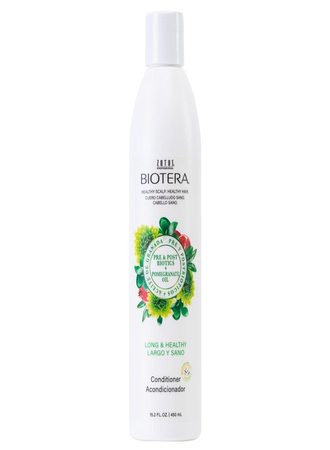 Biotera Long & Healthy Strengthening Conditioner | Long or Growing Hair | Microbiome Friendly | Vegan & Animal Test Free | Paraben Free | Color-Safe | 15.2 Fl Oz - Image 1